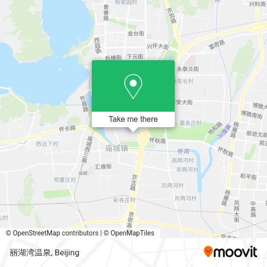 丽湖湾温泉 map
