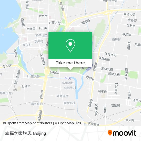 幸福之家旅店 map