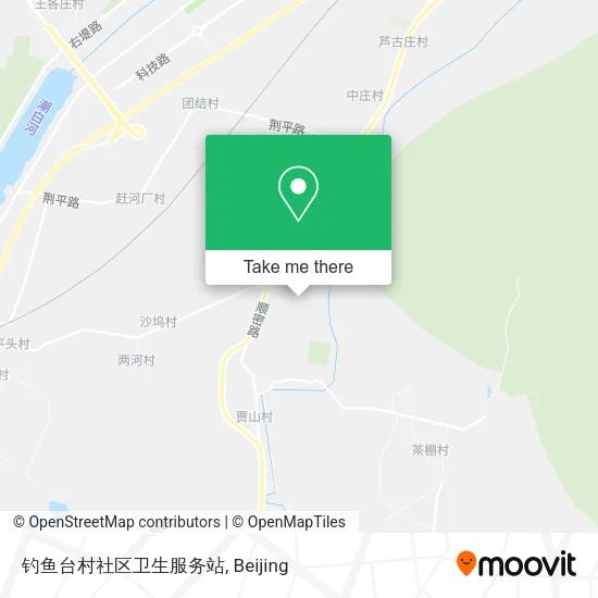 钓鱼台村社区卫生服务站 map