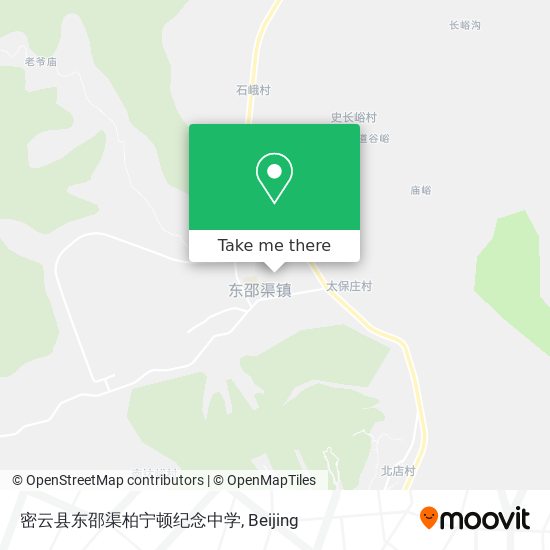 密云县东邵渠柏宁顿纪念中学 map
