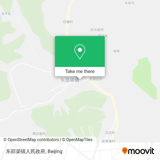 东邵渠镇人民政府 map