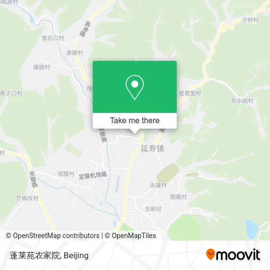 蓬莱苑农家院 map