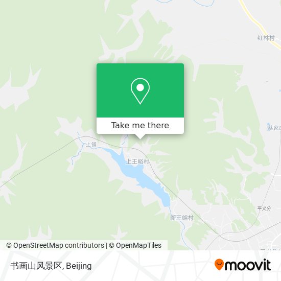 书画山风景区 map