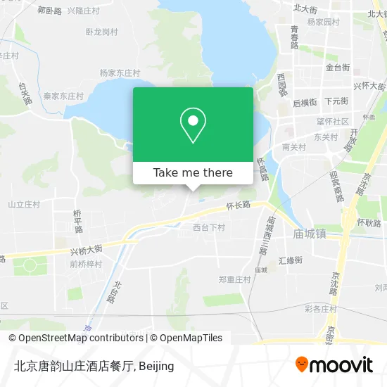 北京唐韵山庄酒店餐厅 map