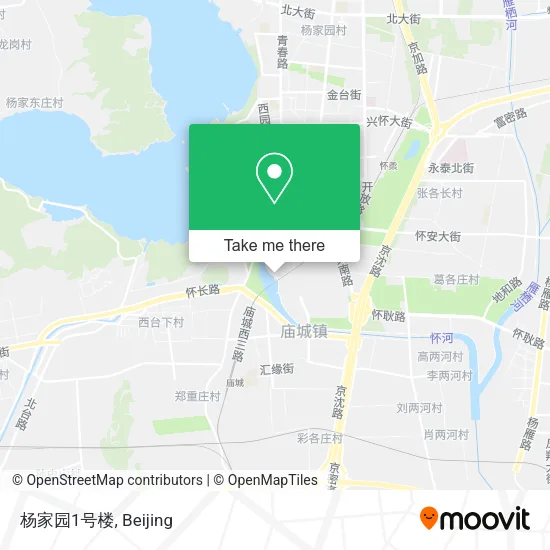 杨家园1号楼 map