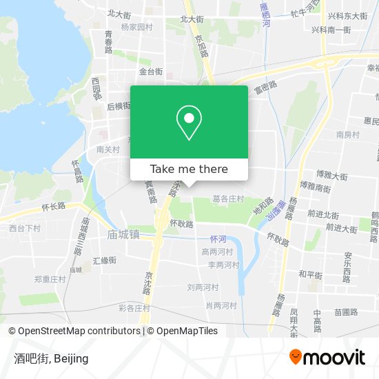 酒吧街 map