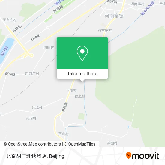 北京胡广理快餐店 map