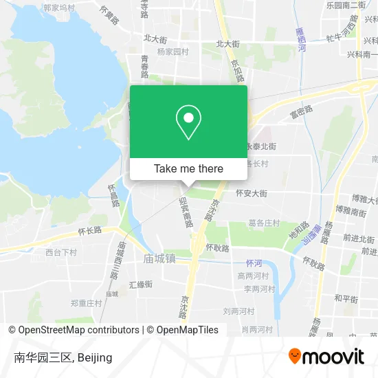 南华园三区 map