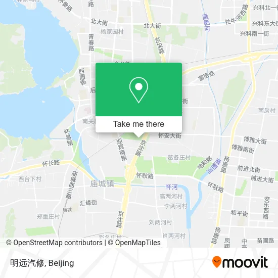 明远汽修 map