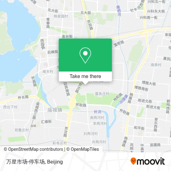 万星市场-停车场 map