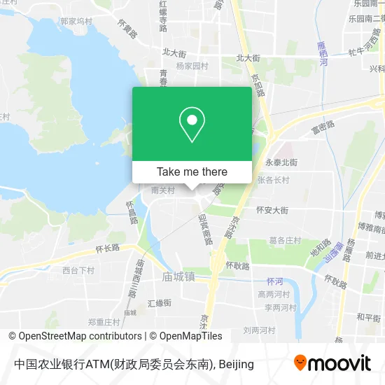 中国农业银行ATM(财政局委员会东南) map