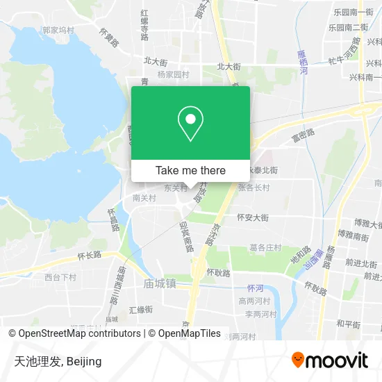 天池理发 map
