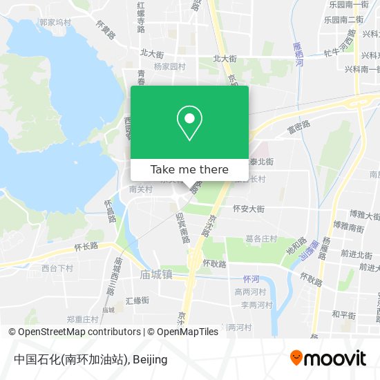 中国石化(南环加油站) map