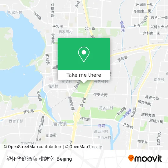 望怀华庭酒店-棋牌室 map