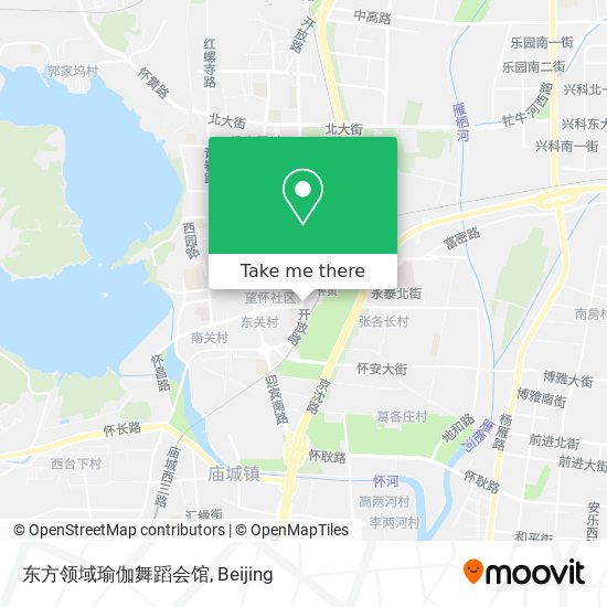 东方领域瑜伽舞蹈会馆 map