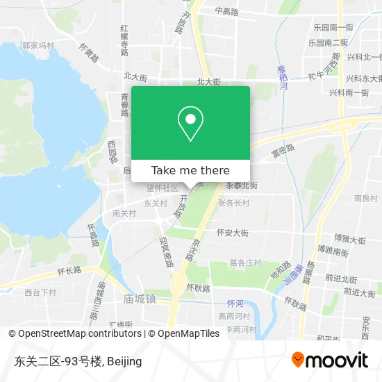 东关二区-93号楼 map
