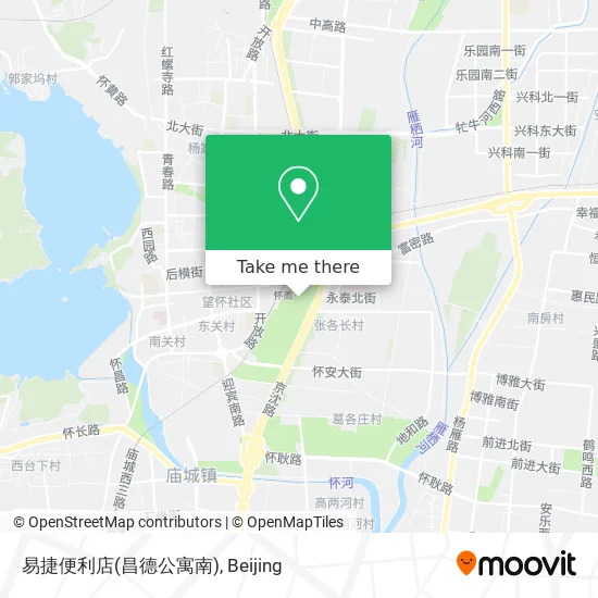 易捷便利店(昌德公寓南) map