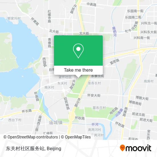 东关村社区服务站 map