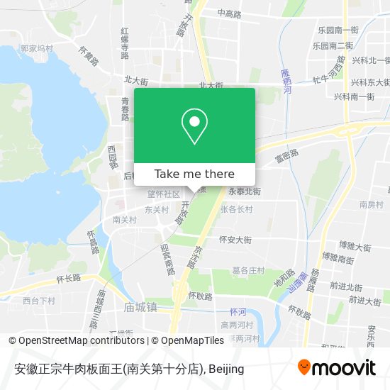 安徽正宗牛肉板面王(南关第十分店) map