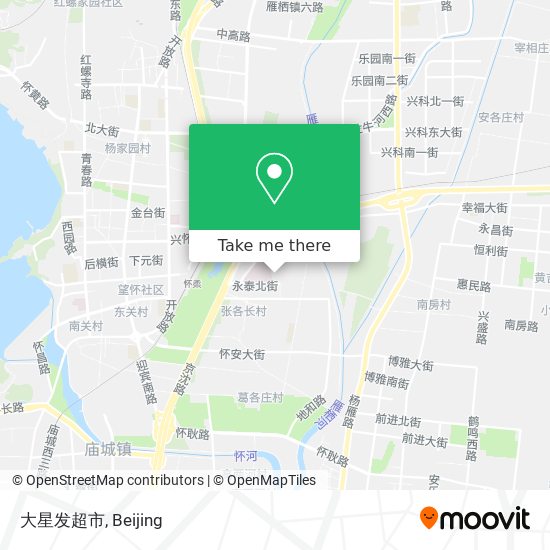 大星发超市 map