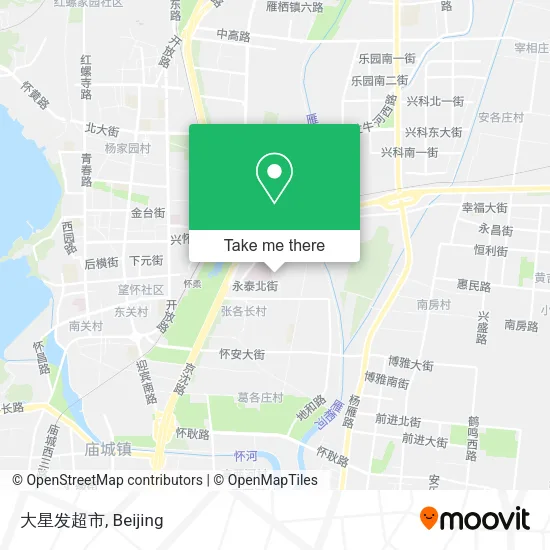 大星发超市 map