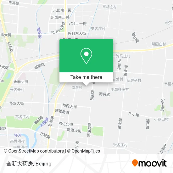 全新大药房 map