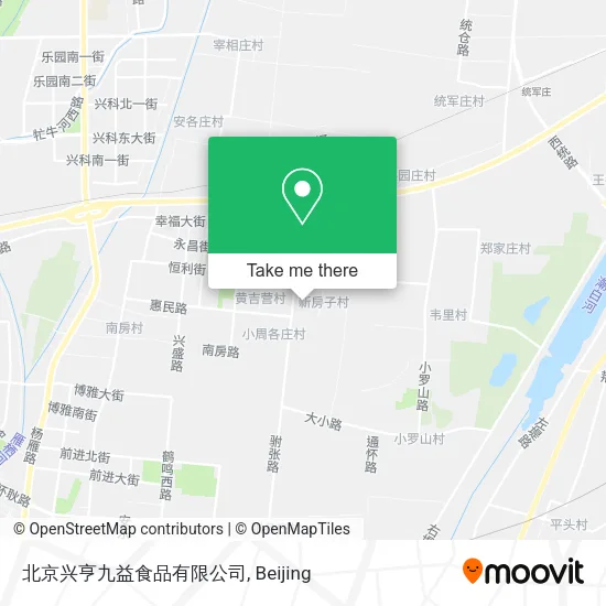 北京兴亨九益食品有限公司 map
