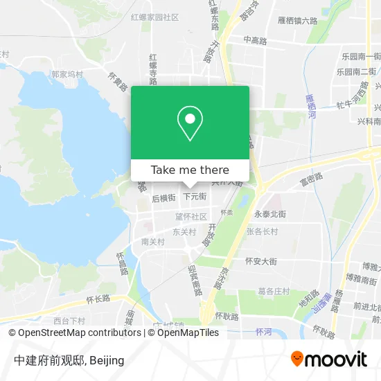 中建府前观邸 map
