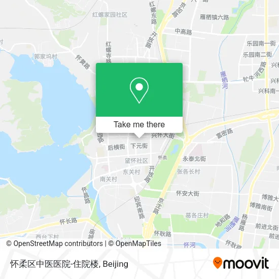 怀柔区中医医院-住院楼 map