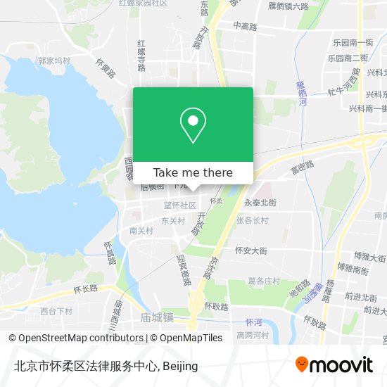 北京市怀柔区法律服务中心 map