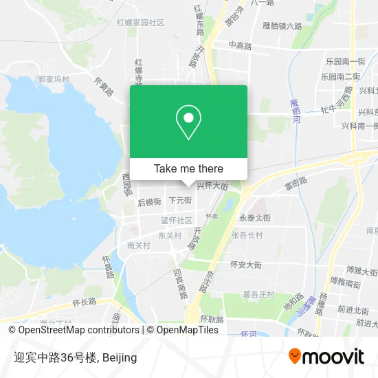 迎宾中路36号楼 map