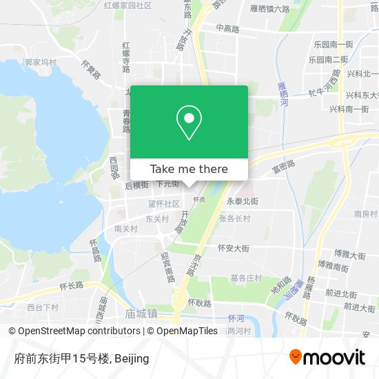 府前东街甲15号楼 map