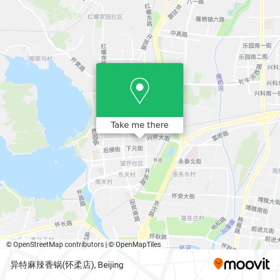 异特麻辣香锅(怀柔店) map
