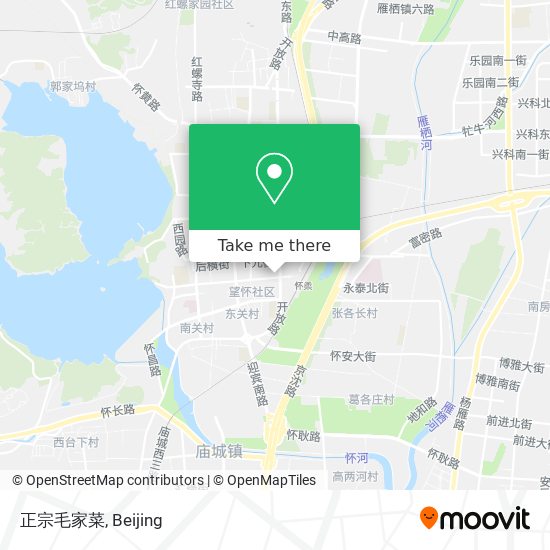 正宗毛家菜 map
