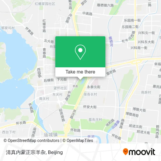 清真内蒙正宗羊杂 map
