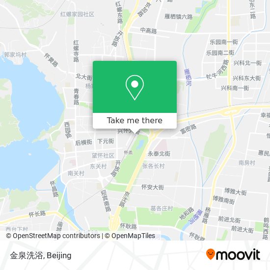 金泉洗浴 map