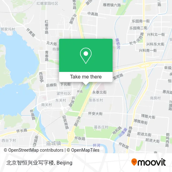 北京智恒兴业写字楼 map