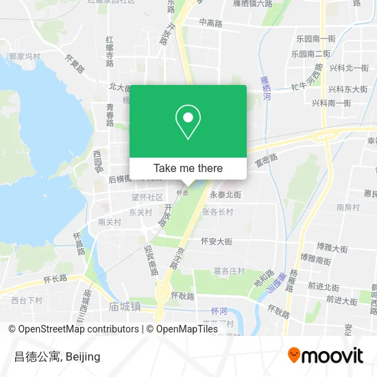 昌德公寓 map