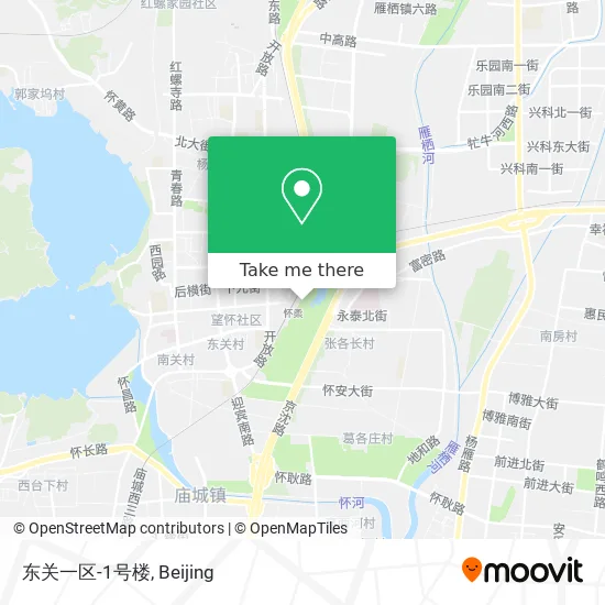 东关一区-1号楼 map