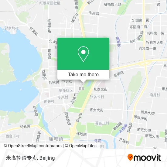 米高轮滑专卖 map