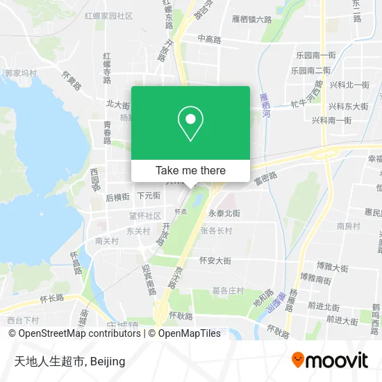 天地人生超市 map