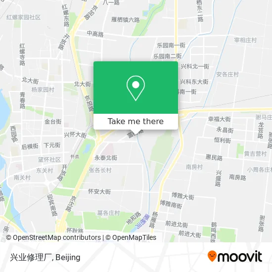 兴业修理厂 map