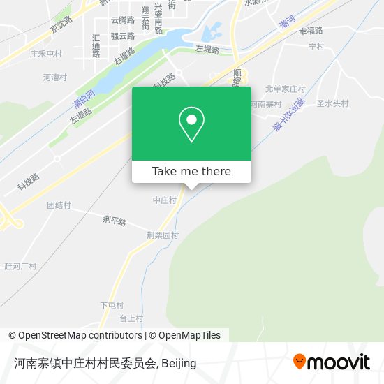 河南寨镇中庄村村民委员会 map