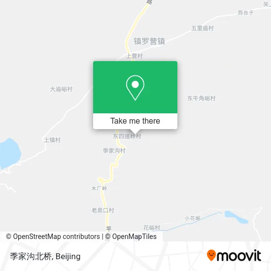 季家沟北桥 map