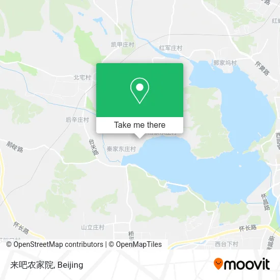 来吧农家院 map