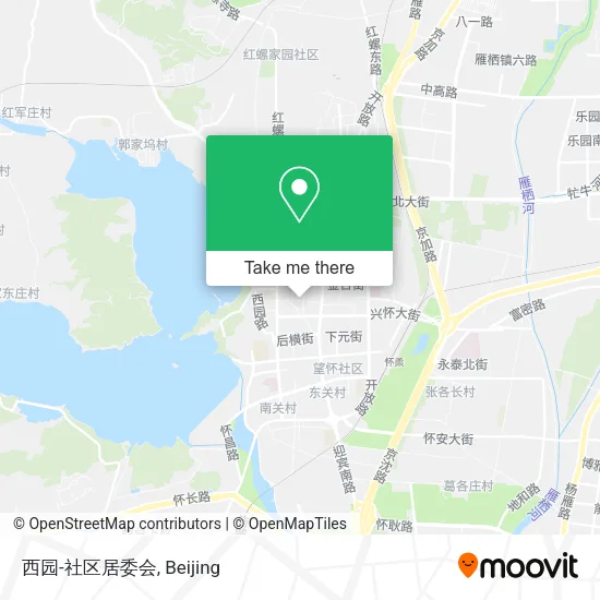 西园-社区居委会 map