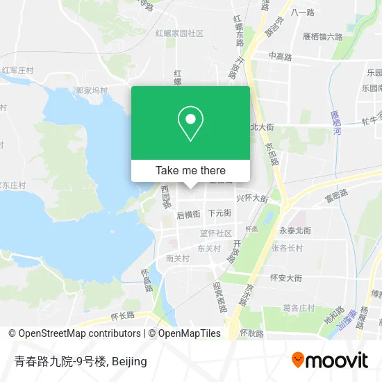 青春路九院-9号楼 map