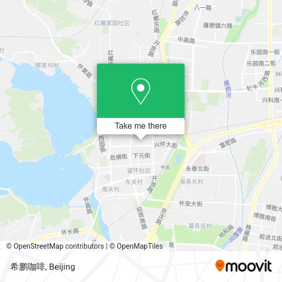 希鹏咖啡 map