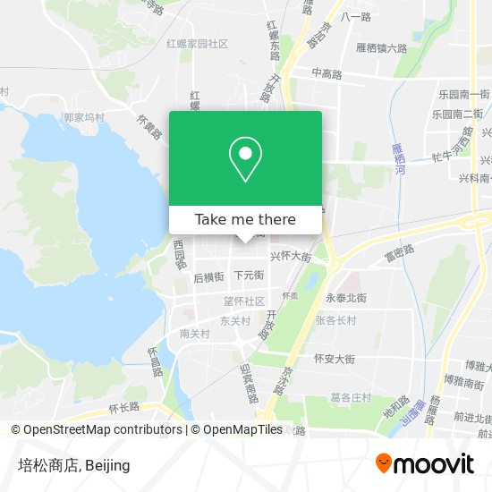 培松商店 map