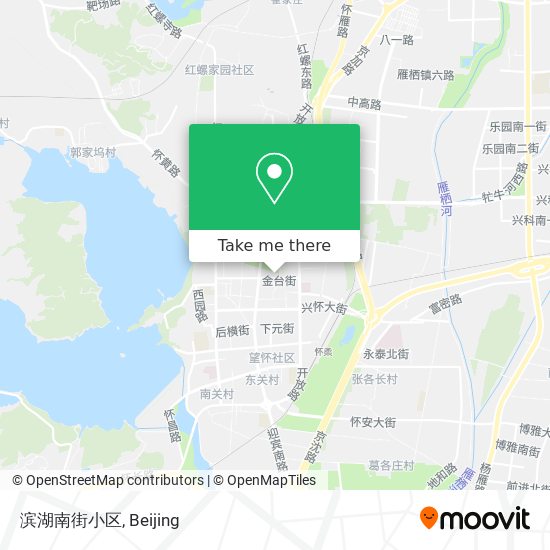 滨湖南街小区 map